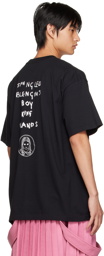 KIDILL Black Henry Darger Edition Printed T-Shirt