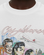 Casablanca La Liaison Printed T Shirt White - Mens - Shortsleeves