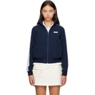 Sandy Liang Navy Lia Jacket