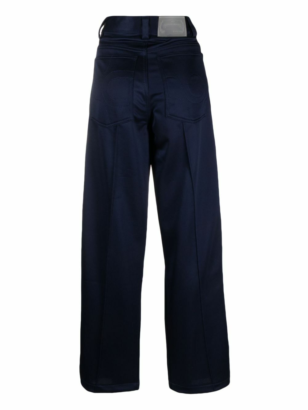 EYTYS Blue Titan Tape Wide-Leg Trousers Eytys