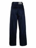 EYTYS Blue Titan Tape Wide-Leg Trousers