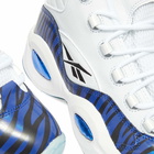 Reebok x Panini Question Mid Sneakers in Court Blue/Black