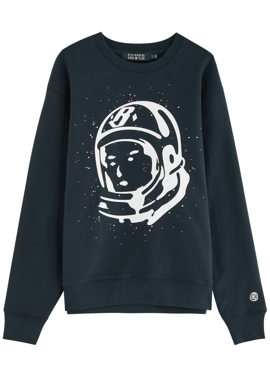 【BILLIONAIRE BOYS CLUB】GLOW ASTRO CREWNECK BLACK Billionaire Boys Club Glow Astro Crewneck in Black | SVD USA