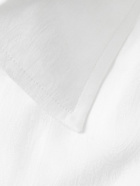 Etro - Slim-Fit Paisley-Jacquard Cotton Shirt - White