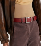 Magda Butrym Engraved leather belt