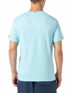 MC2 Saint Barth Man Cotton T-shirt With Statue Big Babol Print | Big Babol® Special Edition