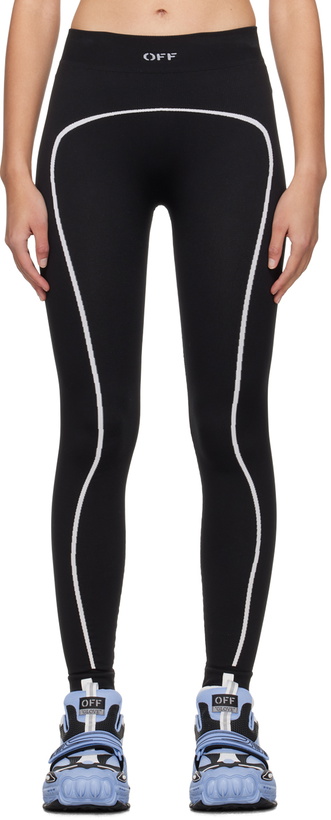 Photo: Off-White Black Seamless Leggings