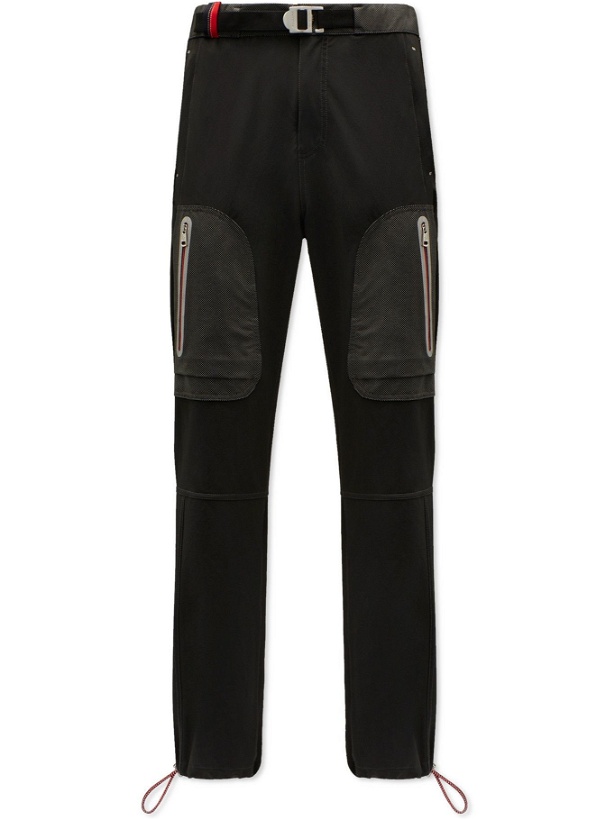 Photo: Moncler Genius - 2 Moncler 1952 And Wander Tapered Belted Shell Trousers - Black