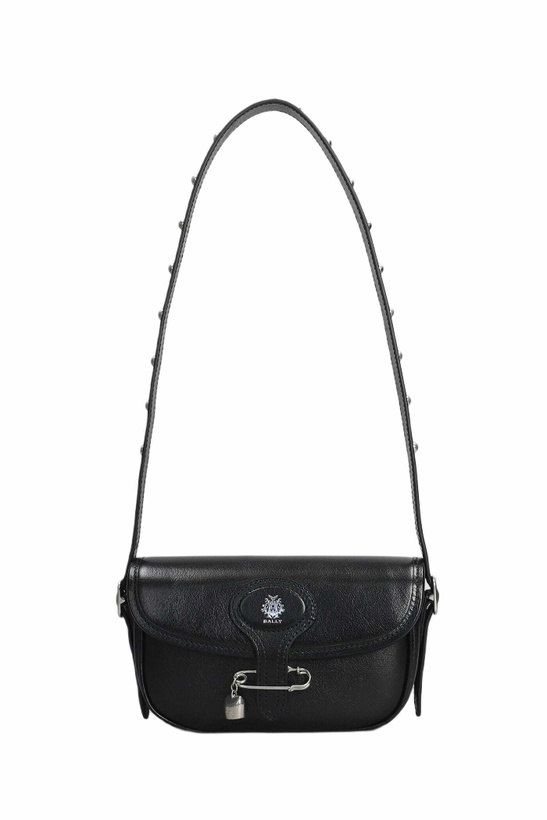Photo: Bally Beckett Cross Shoulder Bag In Black Leather