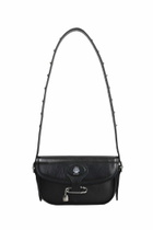 Bally Beckett Cross Shoulder Bag In Black Leather