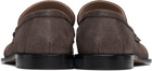 JW Anderson Brown Paw Loafers