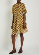 Damson Madder Harmony Lyocell and Cotton-blend Midi Dress Multicoloured