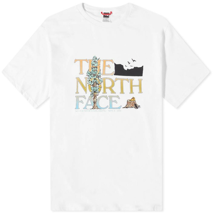 Photo: The North Face Men's Graphic M T-Shirt in White