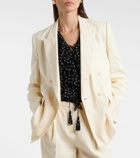 Dorothee Schumacher Casual Sophistication linen and cotton blazer