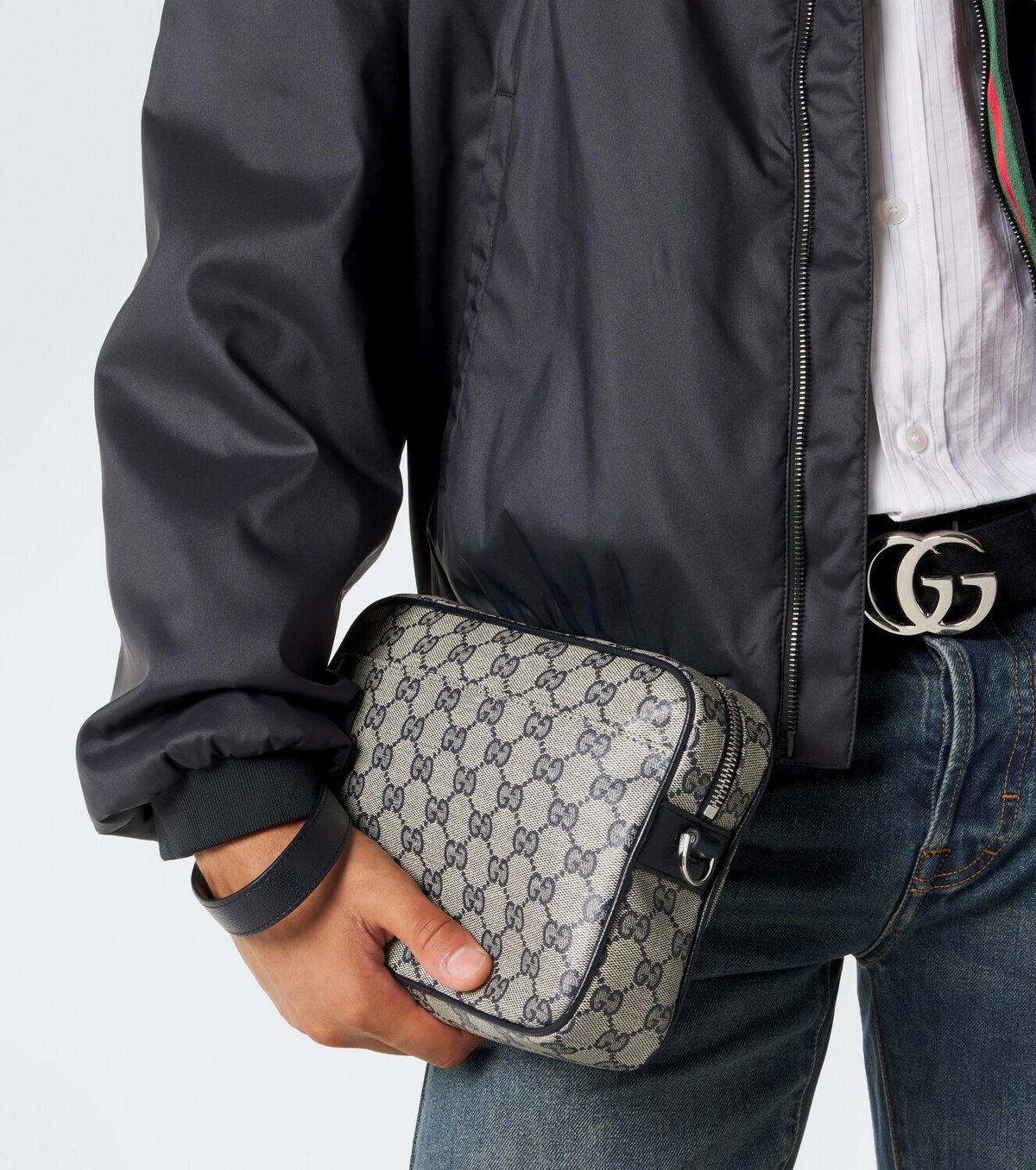 Gucci Gucci Essence Small GG canvas crossbody bag