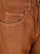 Marques'Almeida Brown Denim Boyfriend Trousers