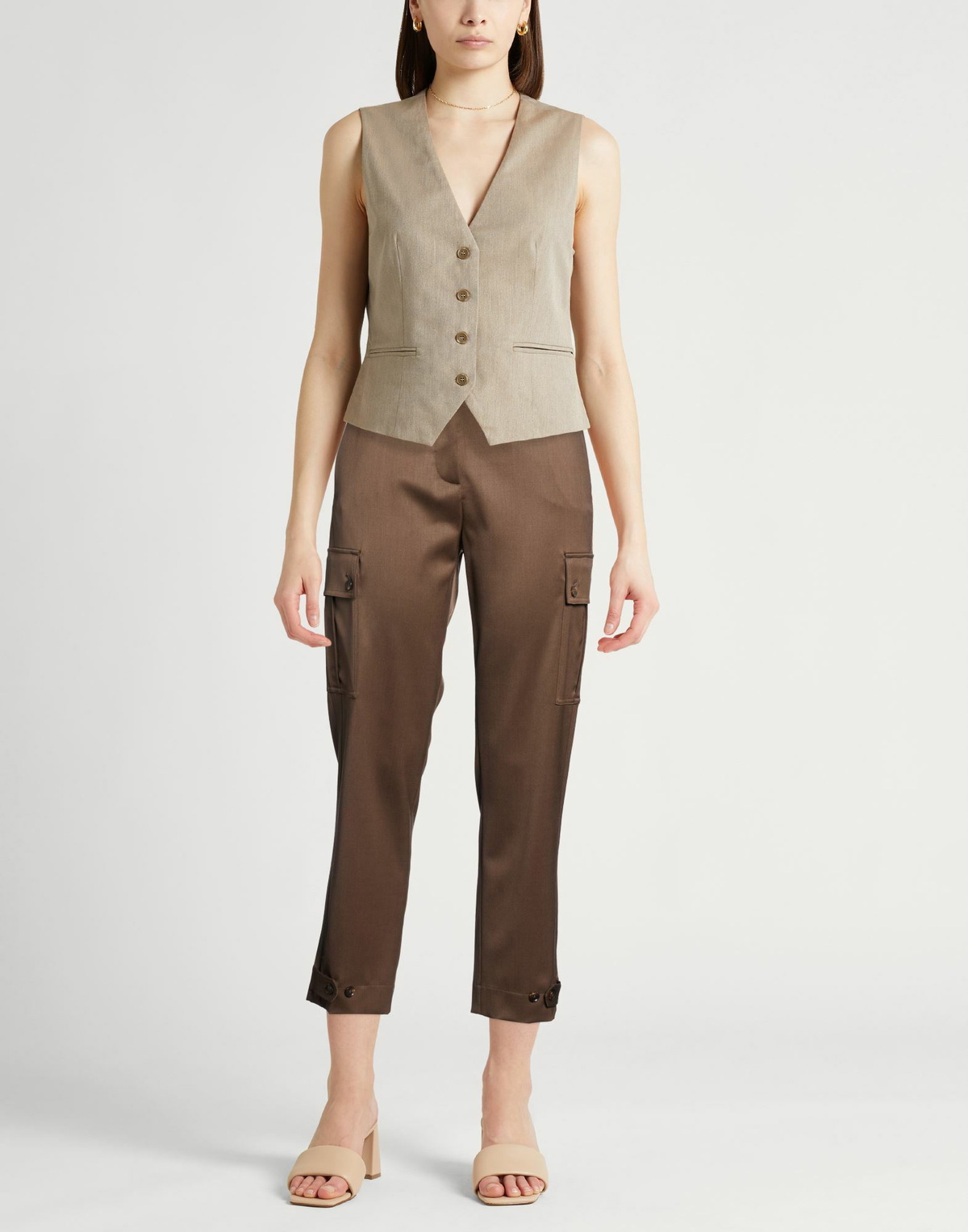 Kiton Womens Pants in Brown