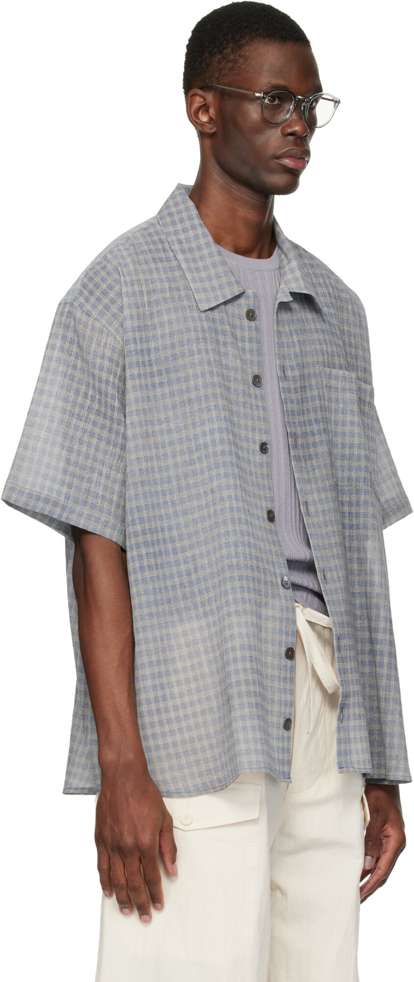 colbo Blue Easy Shirt