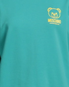 Moschino Womens Sweatshirt Turquoise