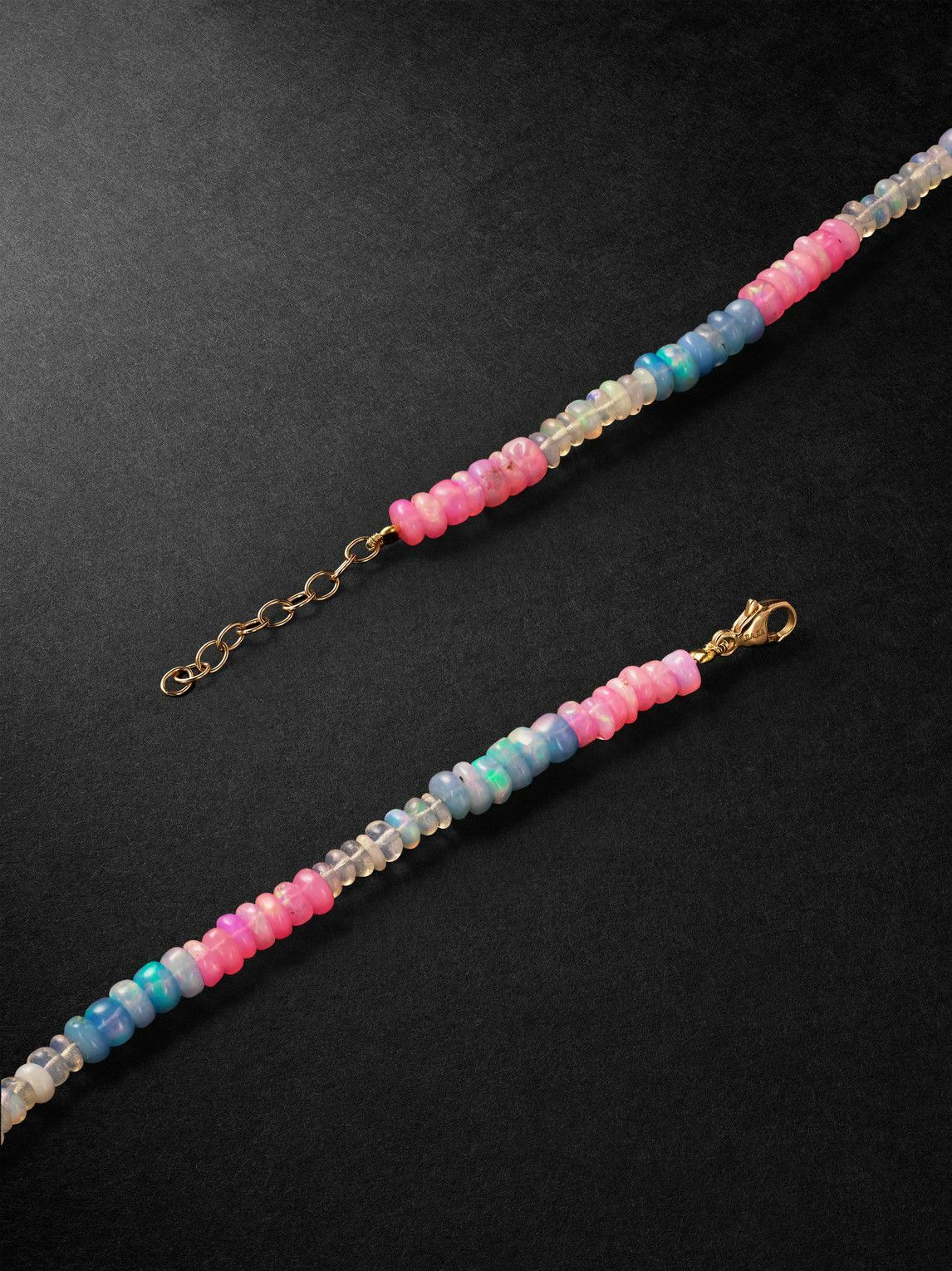 JIA JIA - Gold Opal Beaded Necklace