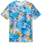 Comme des Garçons SHIRT - Futura Printed Cotton-Jersey T-Shirt - Blue