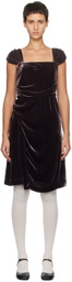 Caro Editions Brown Sophie Midi Dress