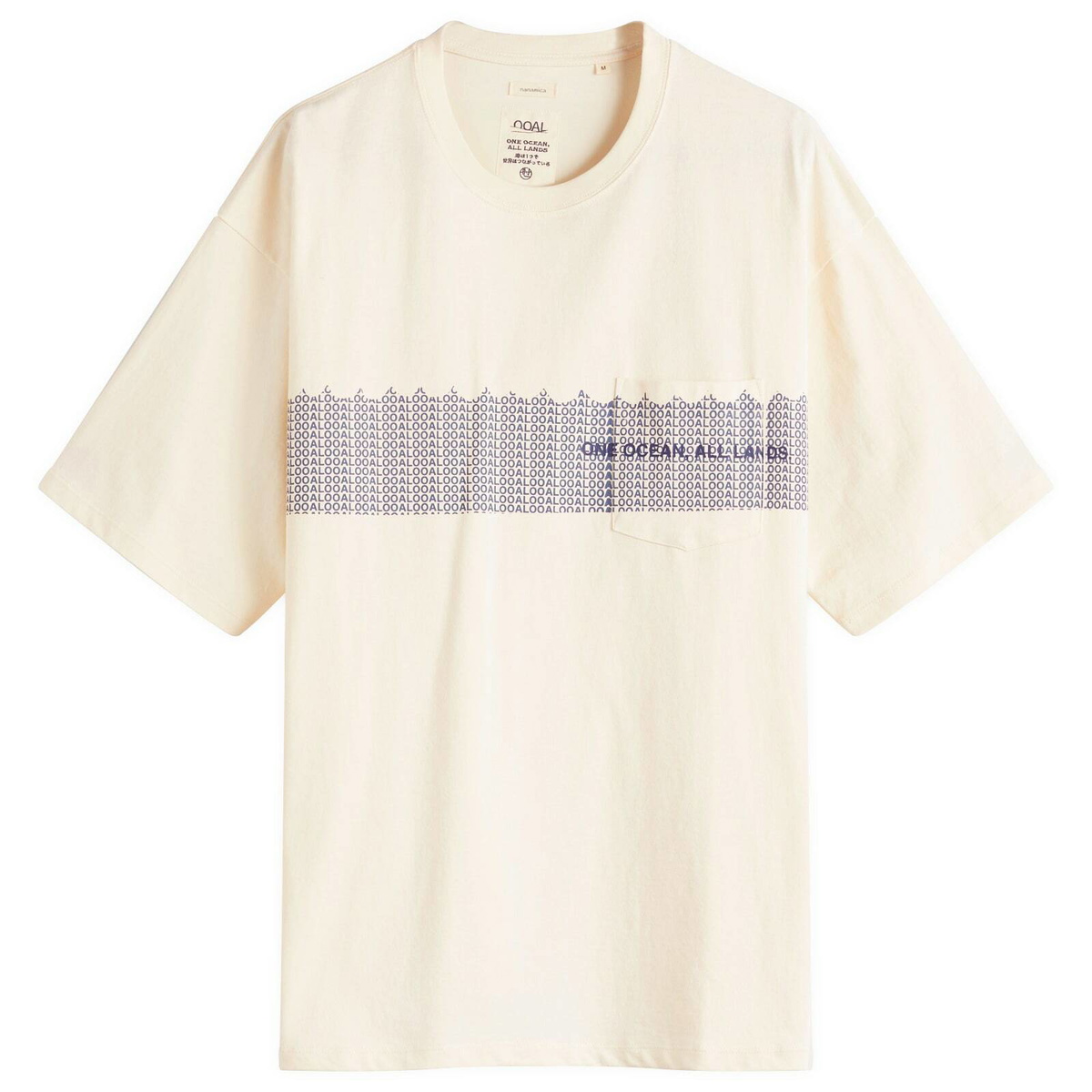 nanamica Navy Midshipman Athletic L/S Jersey T-shirt Nanamica