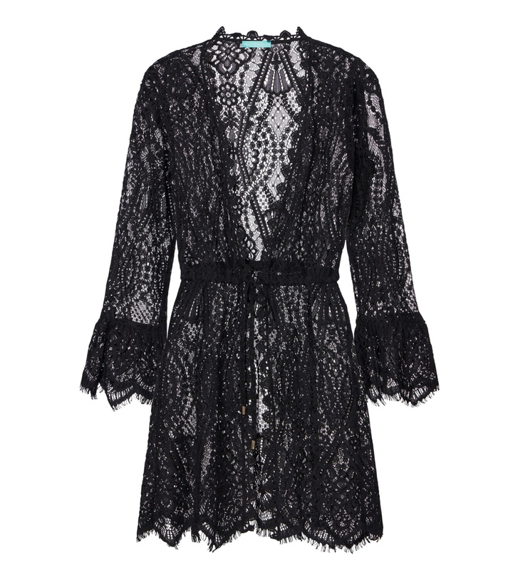 Photo: Melissa Odabash Naia cotton-blend lace beach cover-up