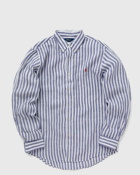 Polo Ralph Lauren Long Sleeve Sport Shirt Blue/White - Mens - Longsleeves