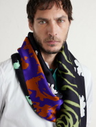 Dries Van Noten - Floral-Print Satin Scarf