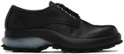 Jil Sander Black Leather Derbys