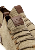 Tods Calzino Knit Sneakers Tan