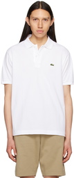 Lacoste White Original L.12.12 Polo