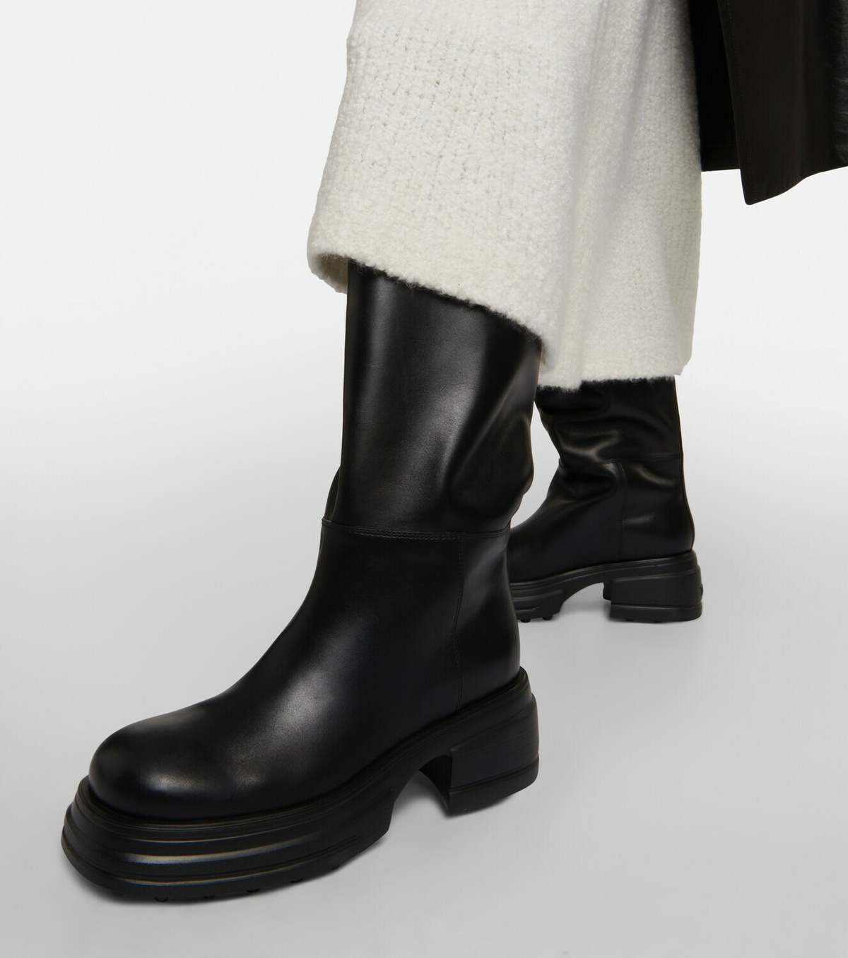 Tods knee high boots sale