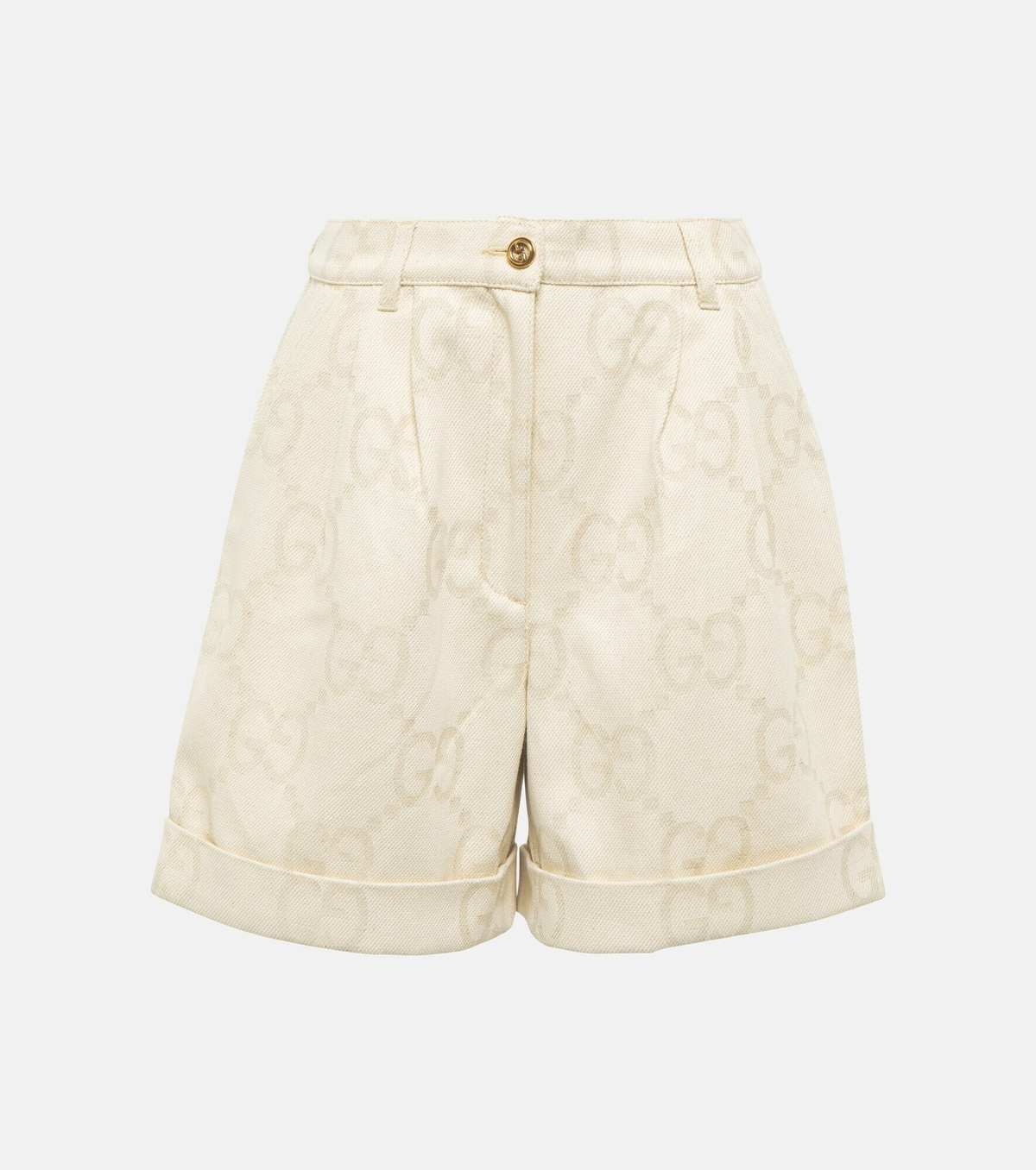 Gucci - Jumbo GG cotton-blend shorts Gucci