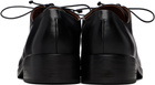 Marsèll Black Gnocco Soft Pebbled Leather Derbys