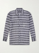 Monitaly - Milano Printed Cotton Shirt - Gray