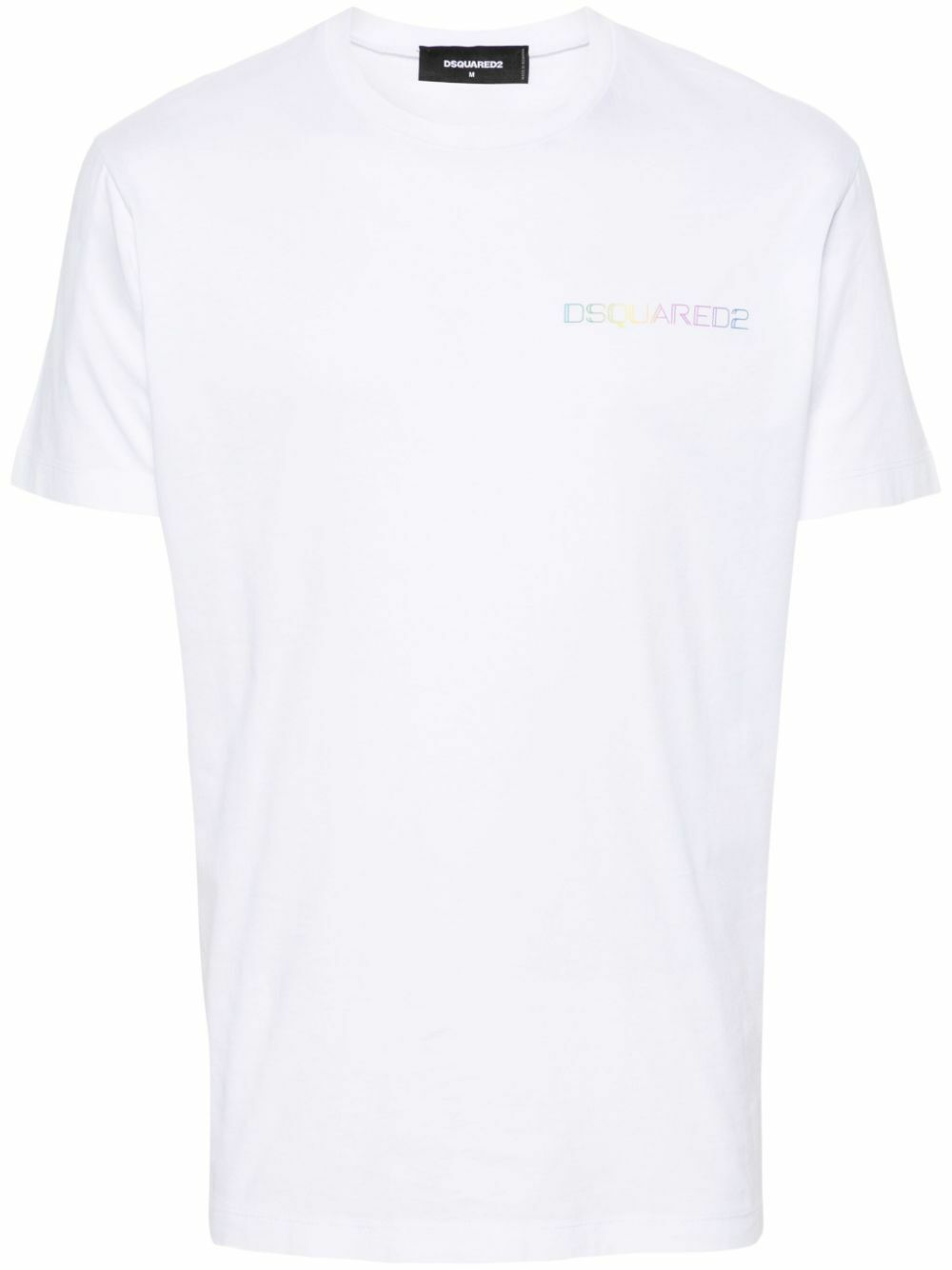 DSQUARED2 White Palm Beach Cool Fit Cotton T-Shirt Dsquared2