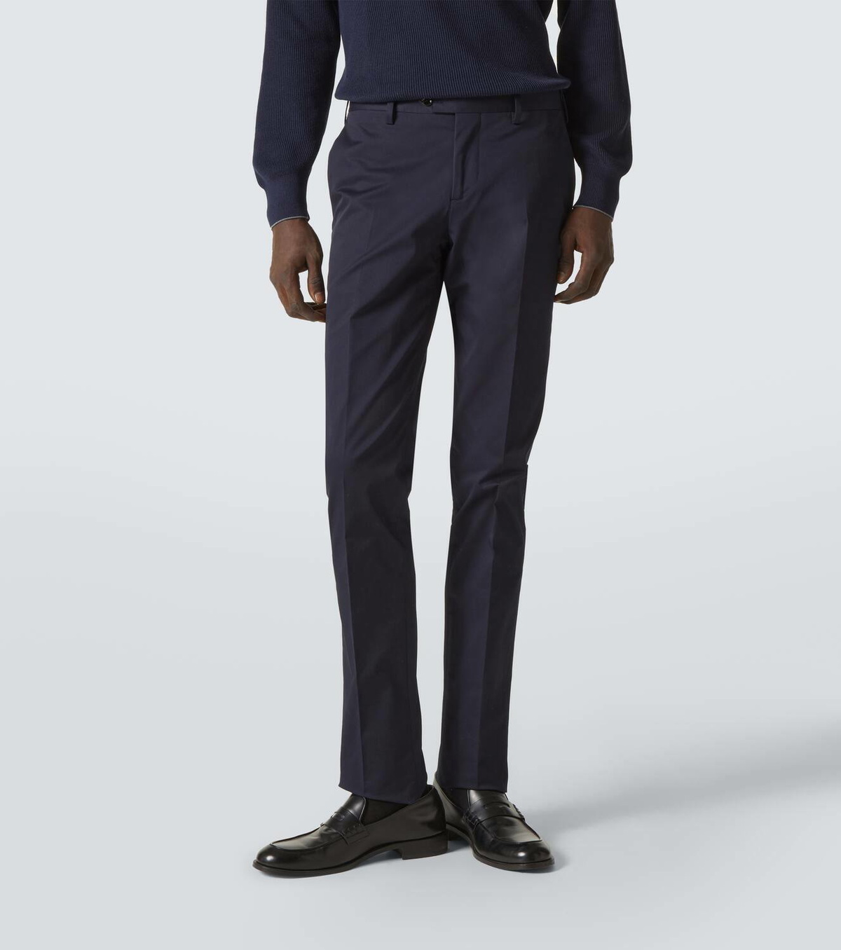 Lardini Straight cotton chinos