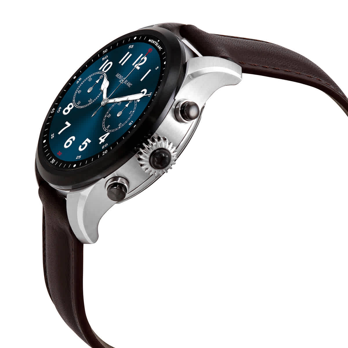 Montblanc Summit 2 Chronograph Quartz Blue Dial Mens Smart Watch 123849