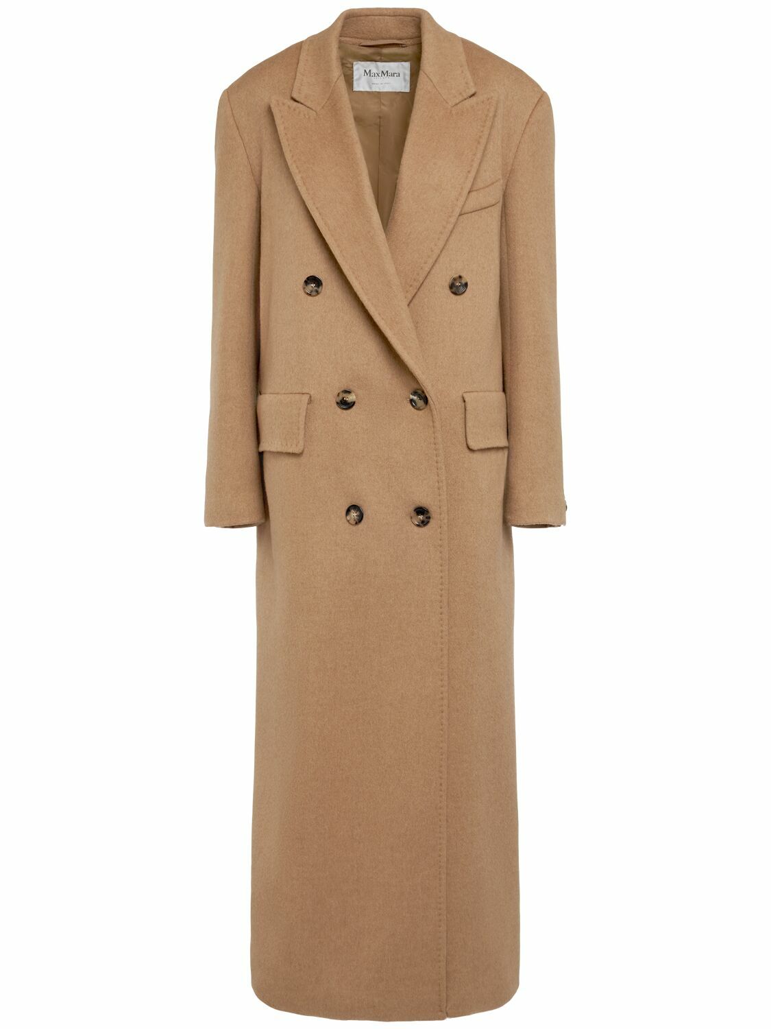 コート Fungo Double-Breasted Camelwool Coat MAX MARA Fungo Double Breast Camel Coat Max Mara
