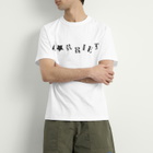 Larriet Men's Stencil T-Shirt in White/Black