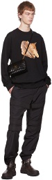 Burberry Black Treadwell Sweatshirt