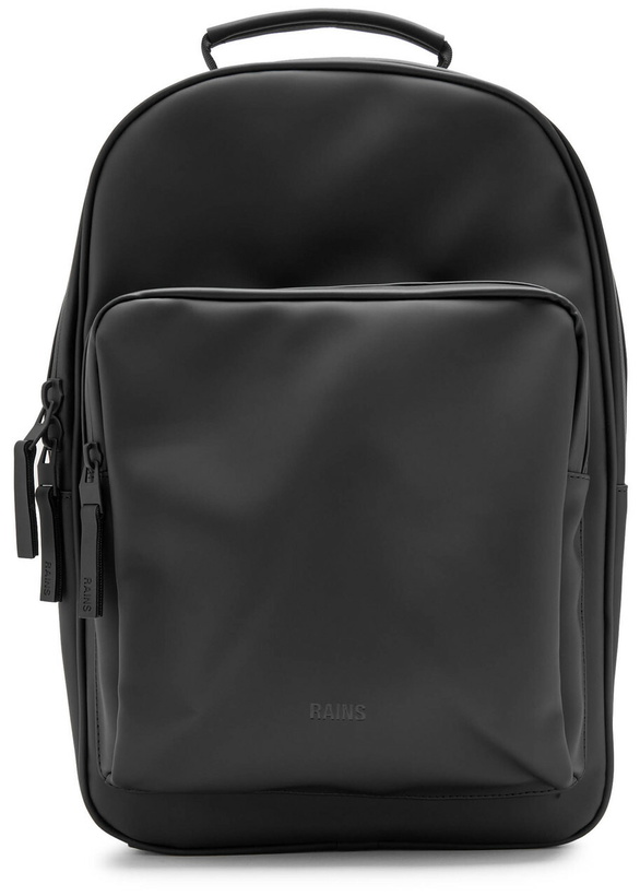 Photo: Rains Book Daypack Large Backpack - Black - One Size