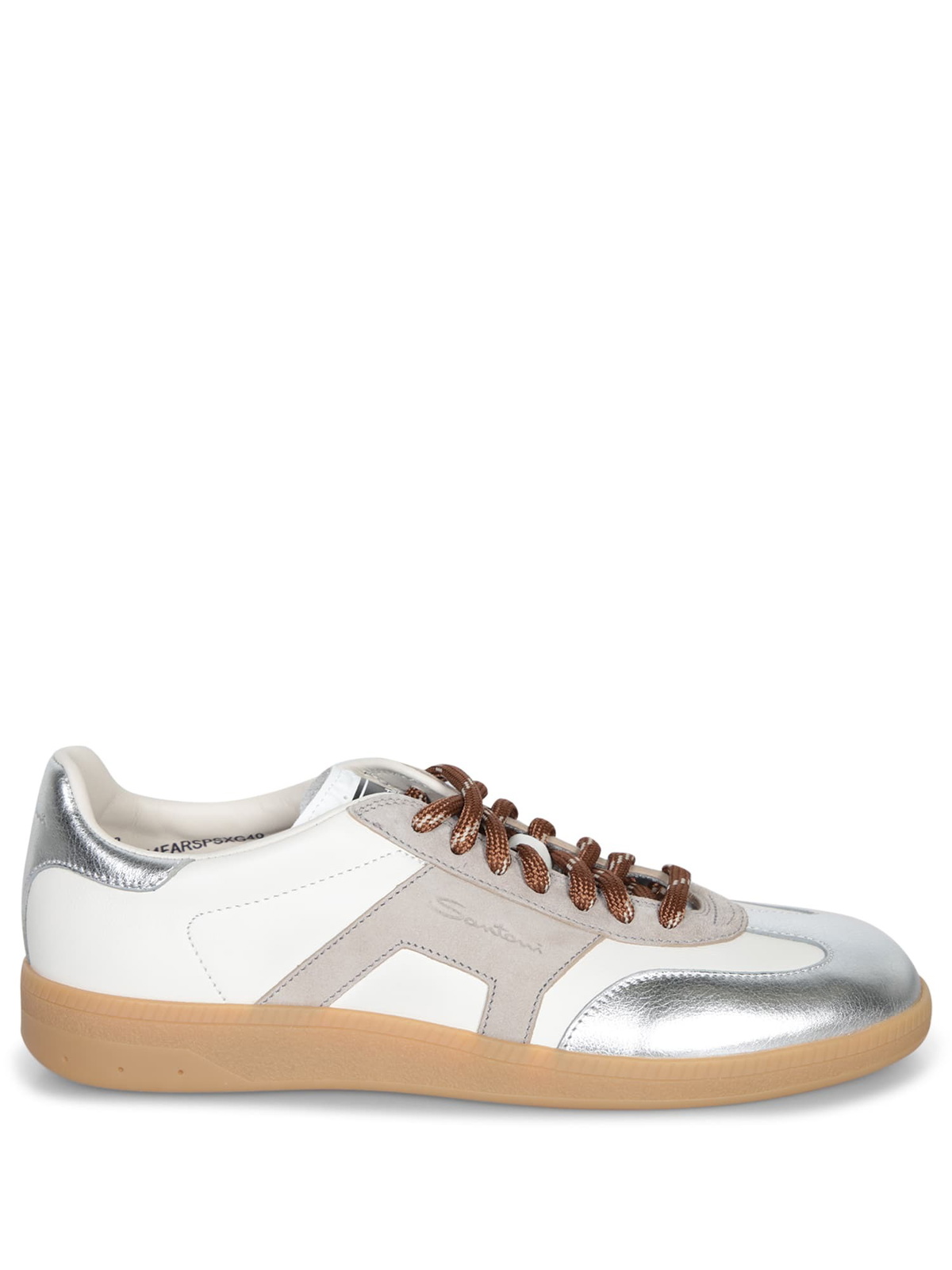 Santoni Olympid White-grey Sneakers
