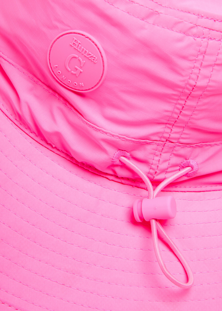 Hunza G Upf 50+ sun hat - Bright Pink - One Size