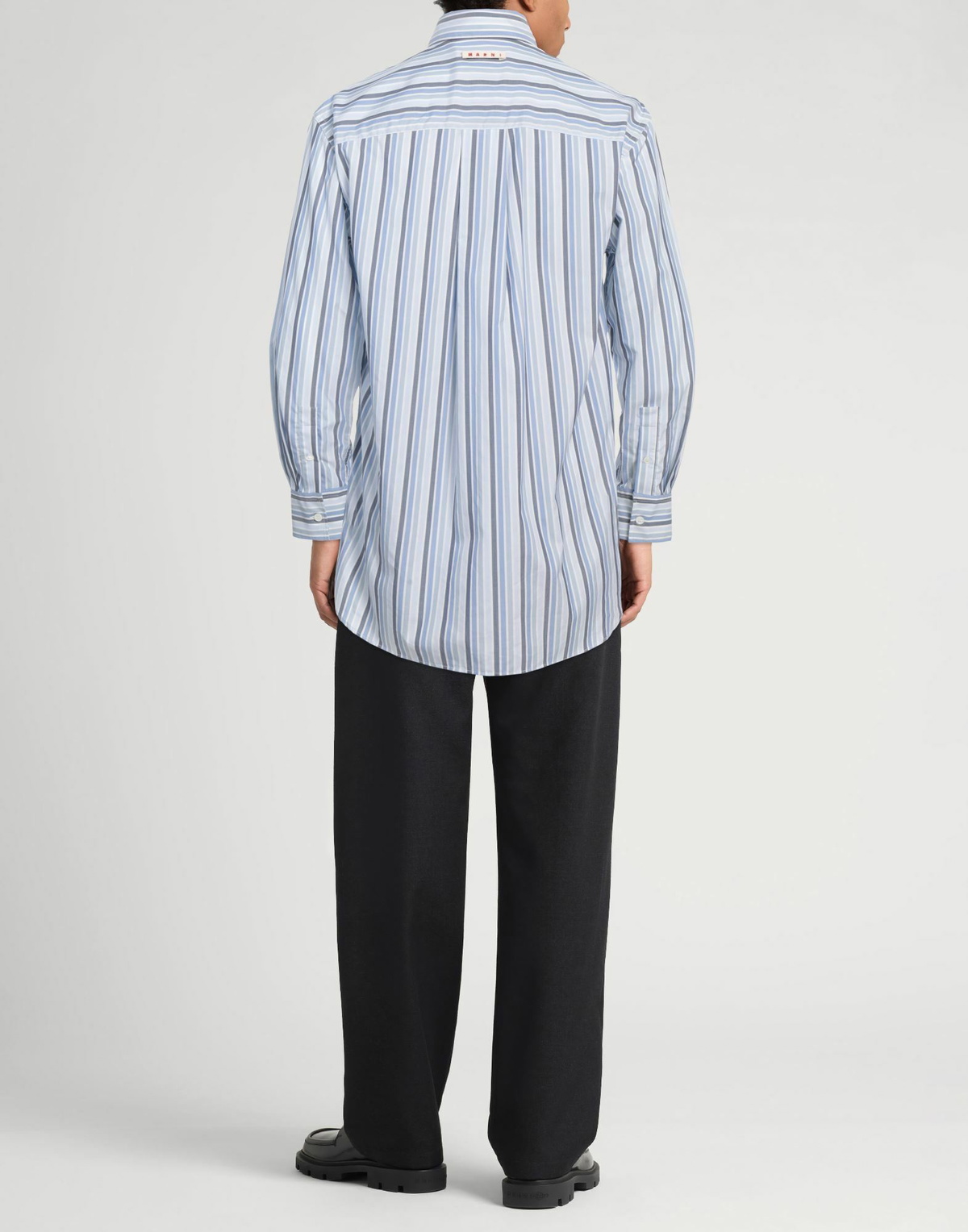 Marni Mens Shirt Sky in Blue