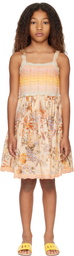ZIMMERMANN Kids Multicolor Tallow Knit Printed Dress