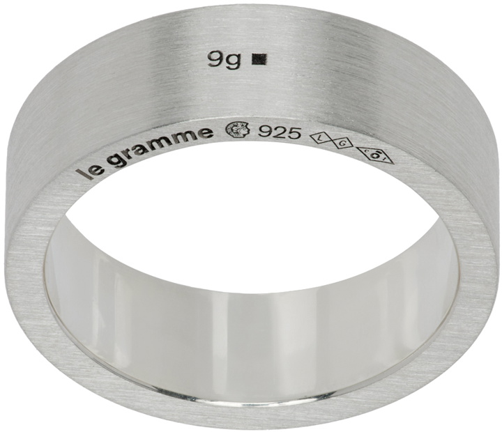 Photo: Le Gramme Silver 'La 9g' Ribbon Ring