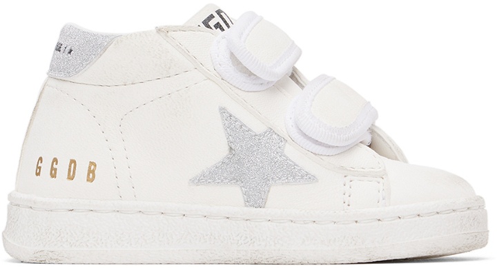 Photo: Golden Goose Baby Off-White June Sneakers